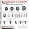 Service Caster 35 Inch Black Polyurethane 38 Inch Threaded Stem Caster Set 2 Brakes SCC SCC-TS20S3514-PPUB-BLK-381615-2PLB2 - alternate 5